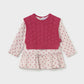 Mayoral Baby Girl Dress With Vest