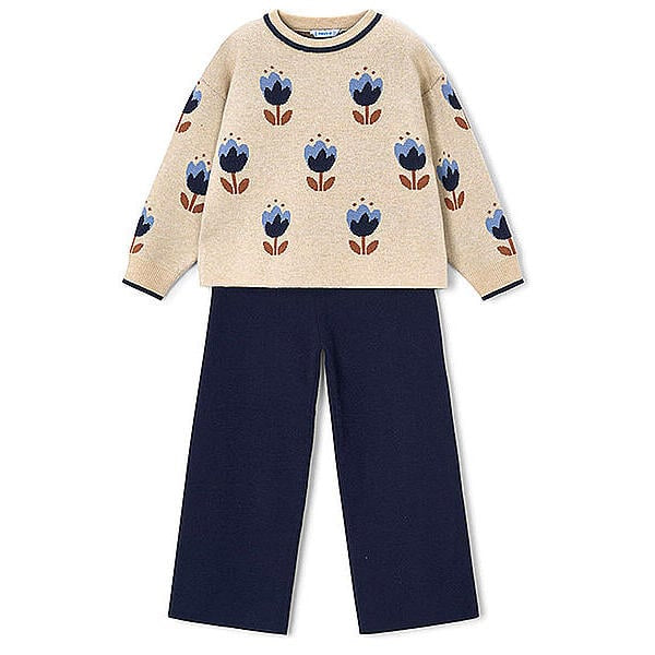 Mayoral Tulip Sweater/Pant Set