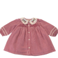 Louise Misha Embroidered Collar Dress