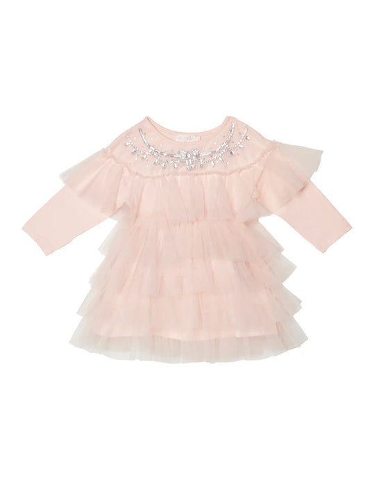 Bebe Blessed Tulle Dress