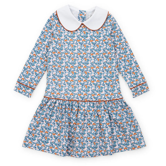 Lillian Girls Dress-Autumn Blooms