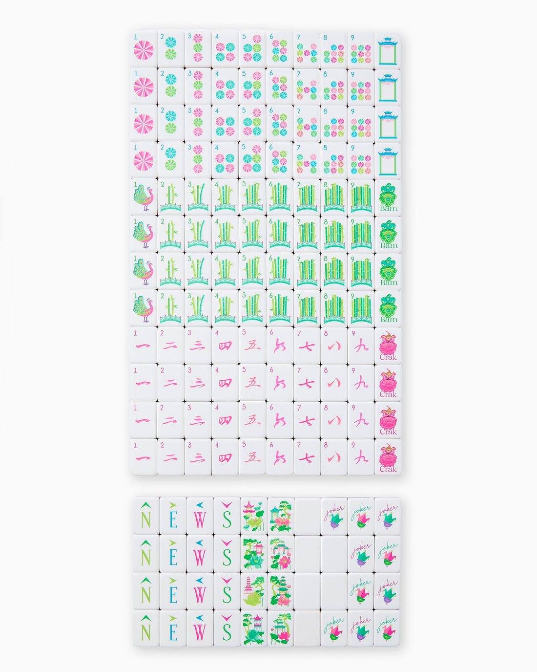 Oh My Mahjong Glow Wild Tiles