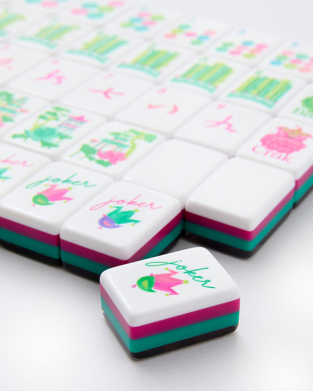 Oh My Mahjong Glow Wild Tiles