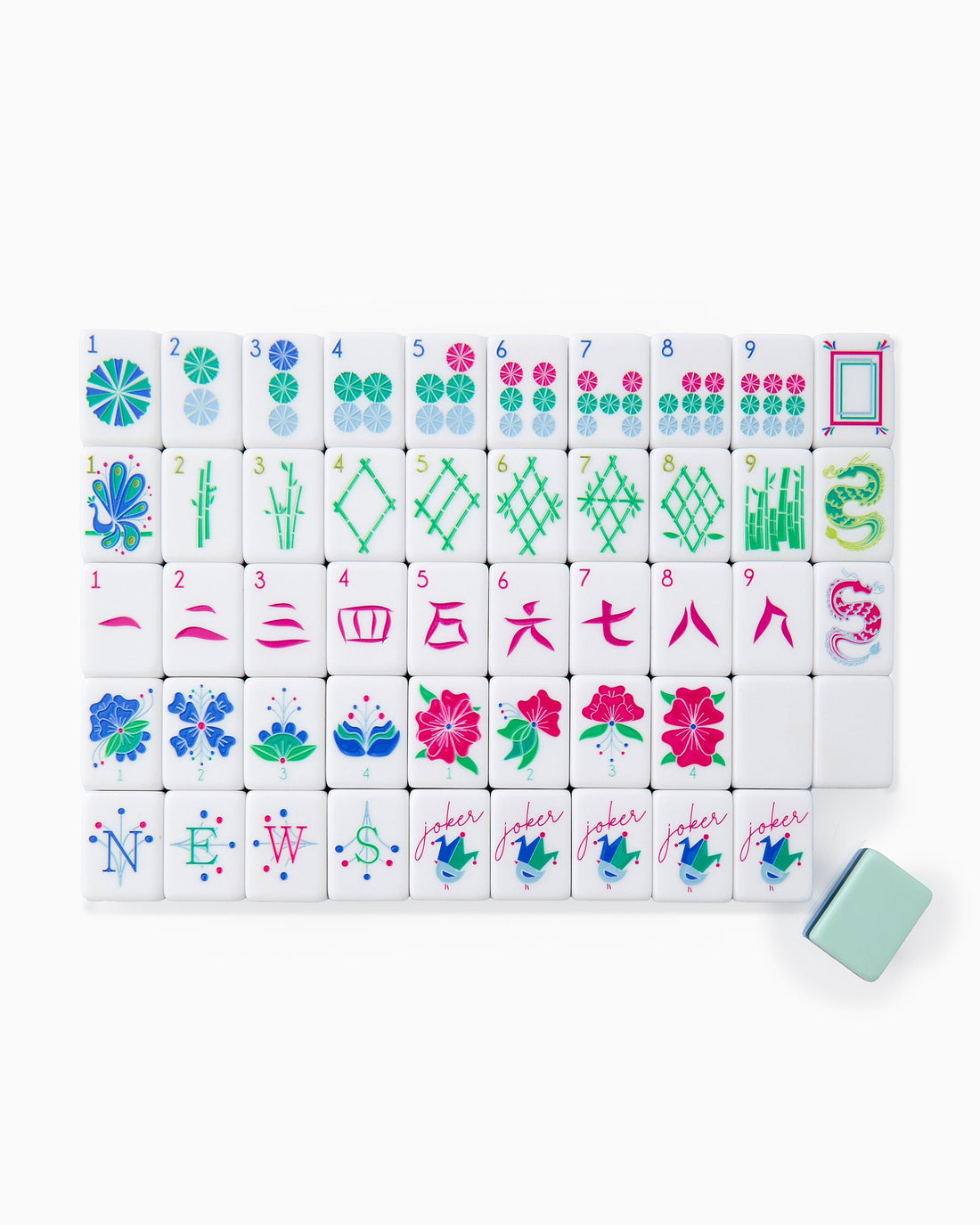 Oh My Mahjong Birdie Tiles