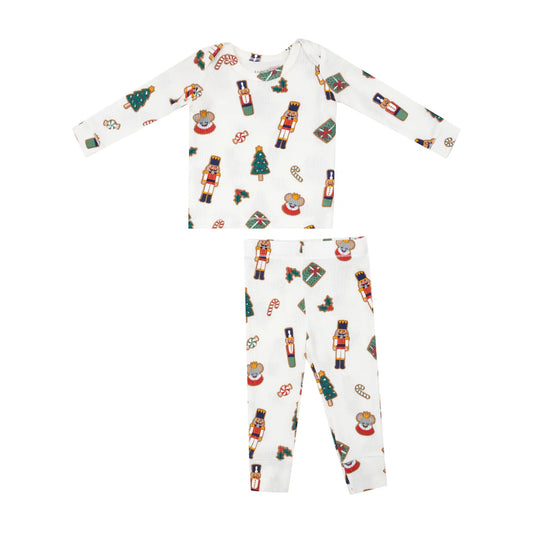 L/S LOUNGEWEAR SET - NUTCRACKER CHRISTMAS COOKIES