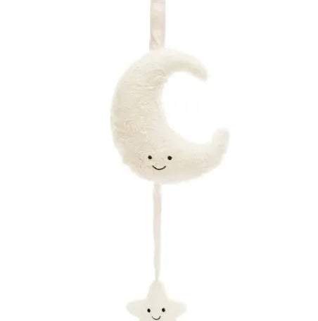 Jellycat Amuseables Moon Musical Pull