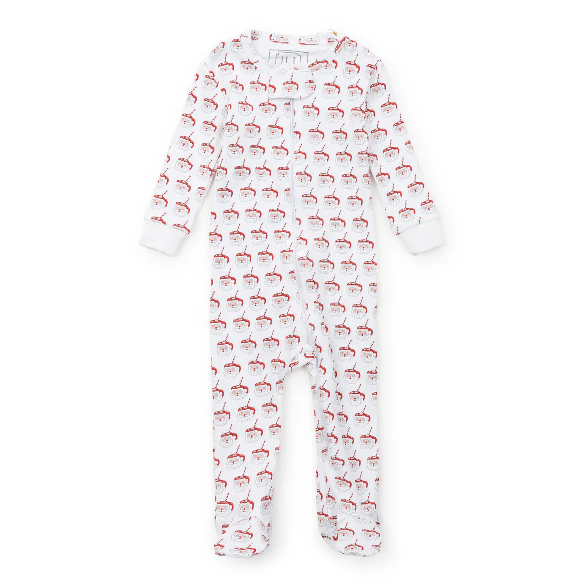 PARKER ZIPPER PAJAMA - HOT COCOA SANTA