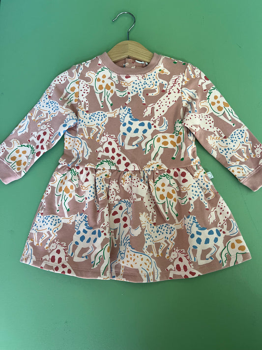 Horse print dress