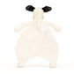 Jellycat Rufferty Black and White Puppy Comforter