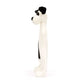 Jellycat Rufferty Black and White Puppy Comforter