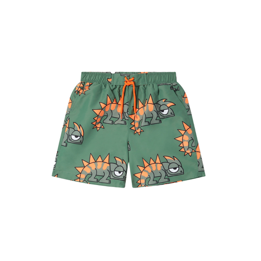 Gecko Print Swim Shorts