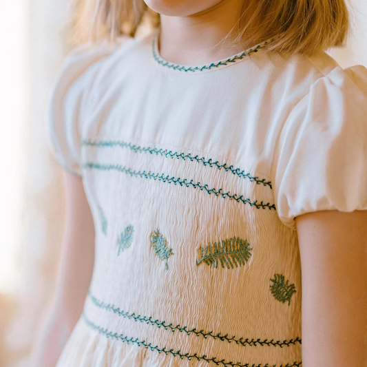 Leonor Dress in White