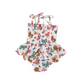 Geo Butterfly Smocked Bubble with Skirt