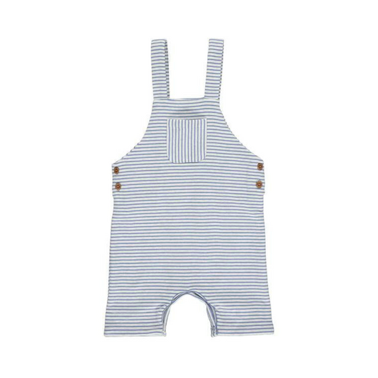 Jersey Overalls in Blue/Grey