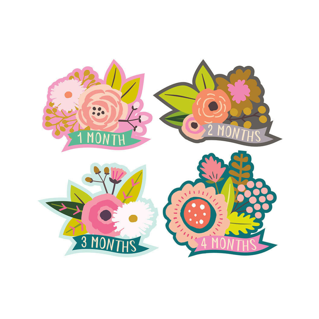 Little Blossom Milestone Stickers