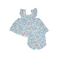 Sweet Chamomile Butterfly Sleeve Pinafore Top + Diaper Cover
