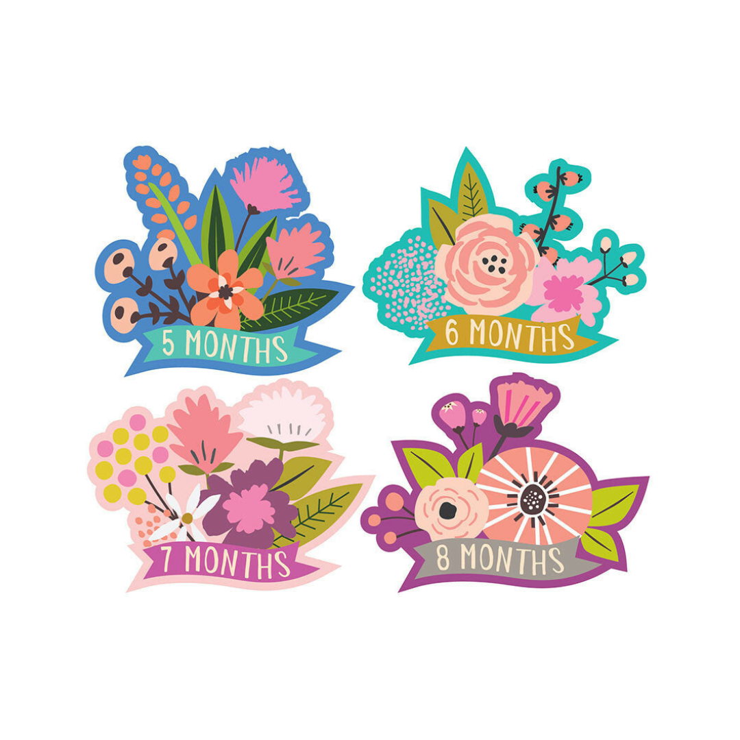 Little Blossom Milestone Stickers