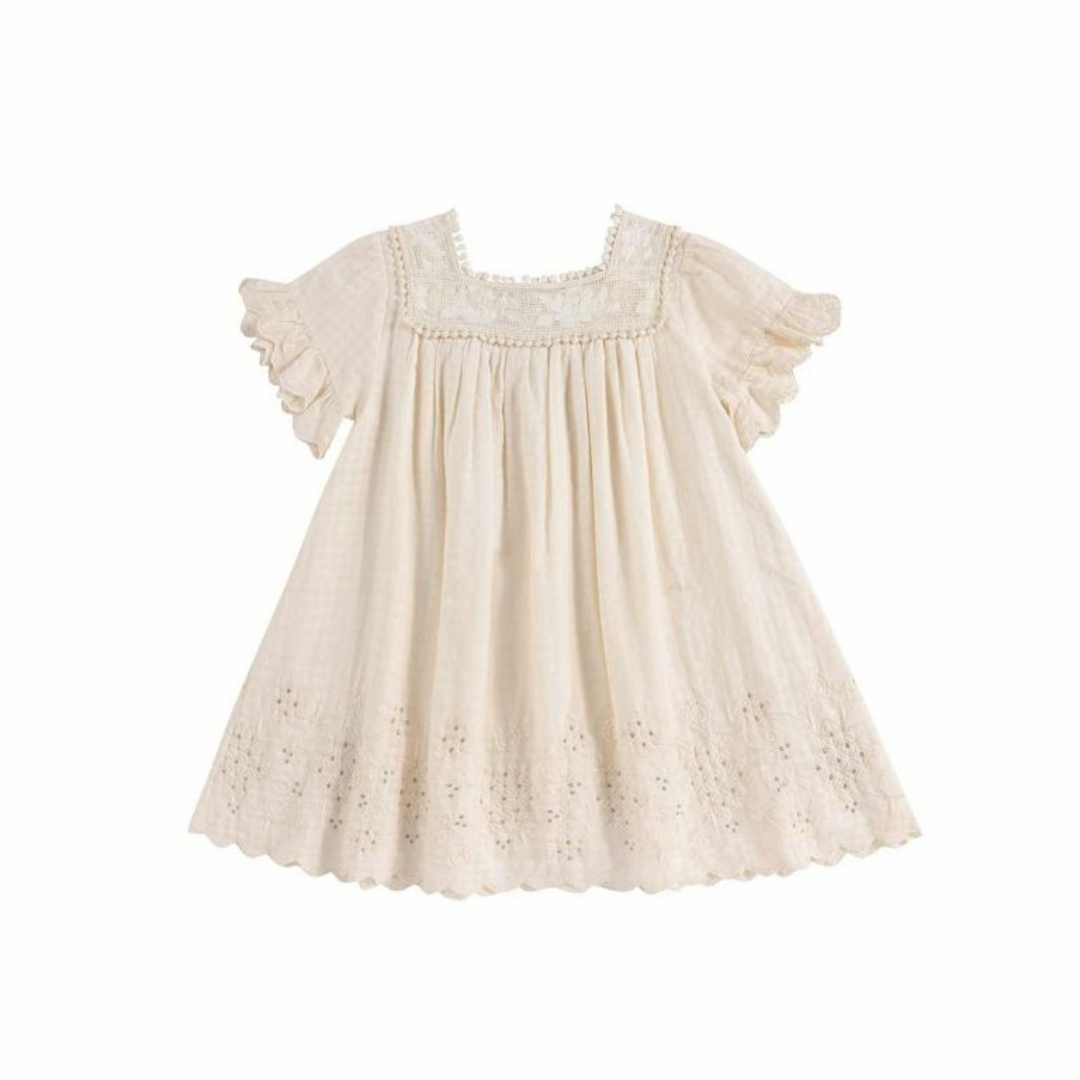 Dalila Dress in Off-White