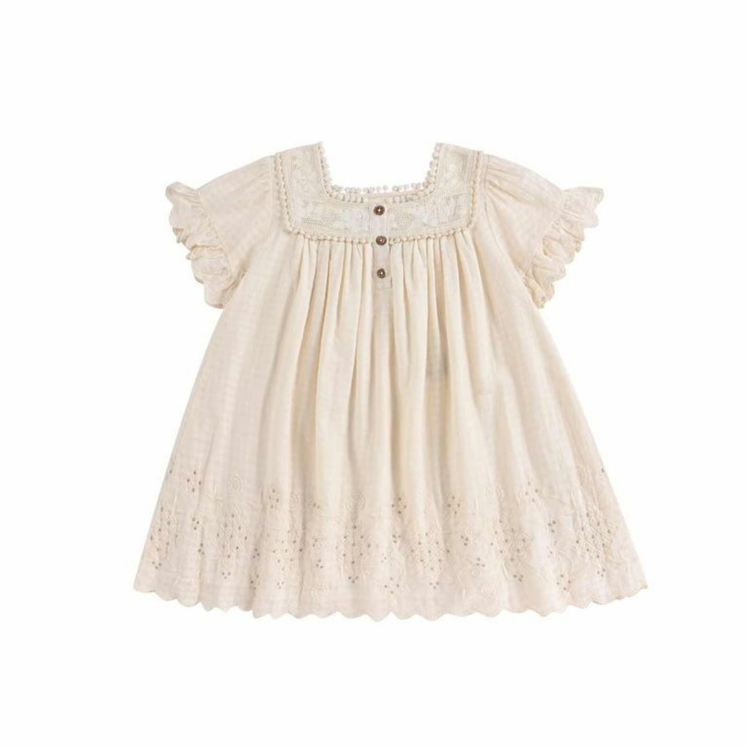 Dalila Dress in Off-White