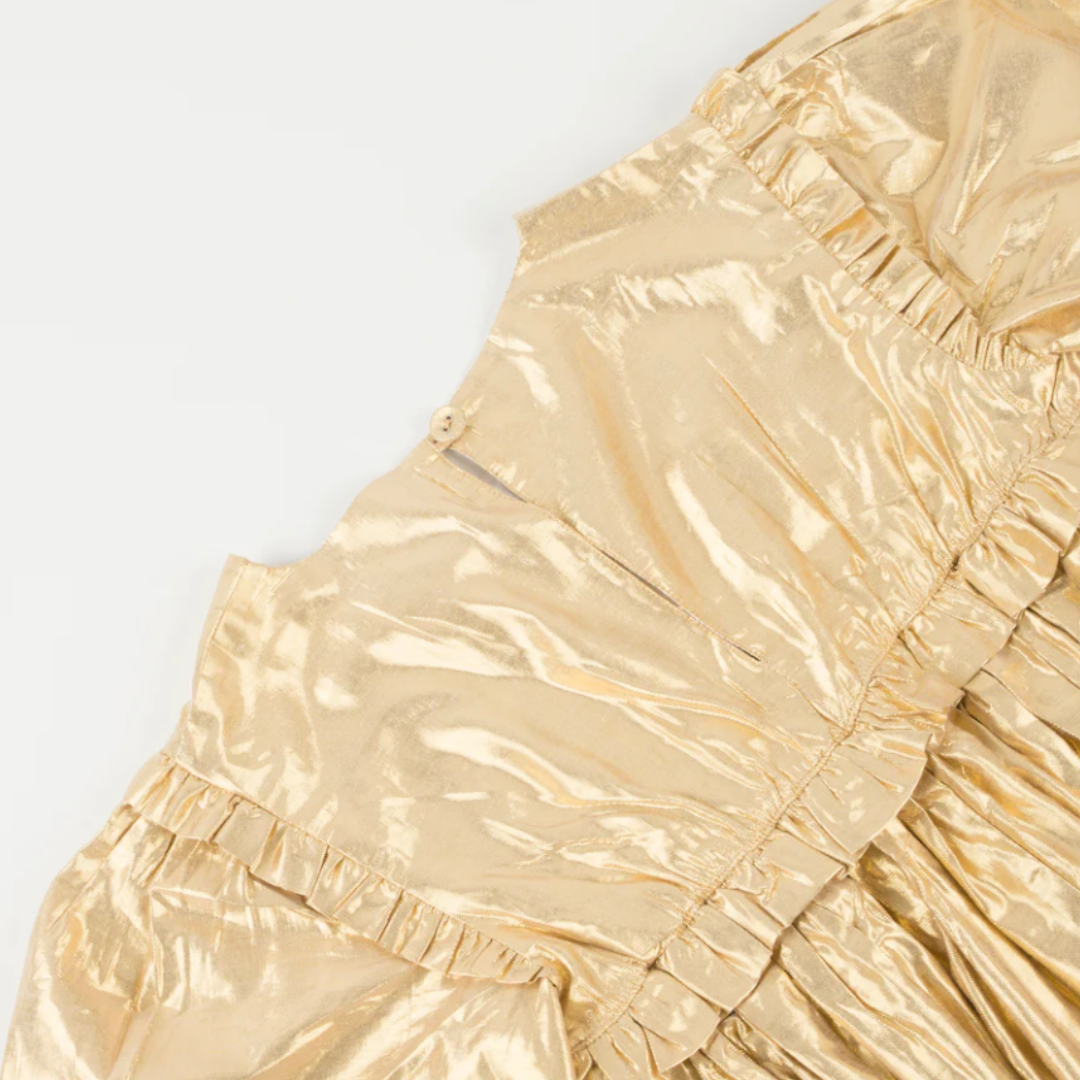Gold Angel Dress + Wand